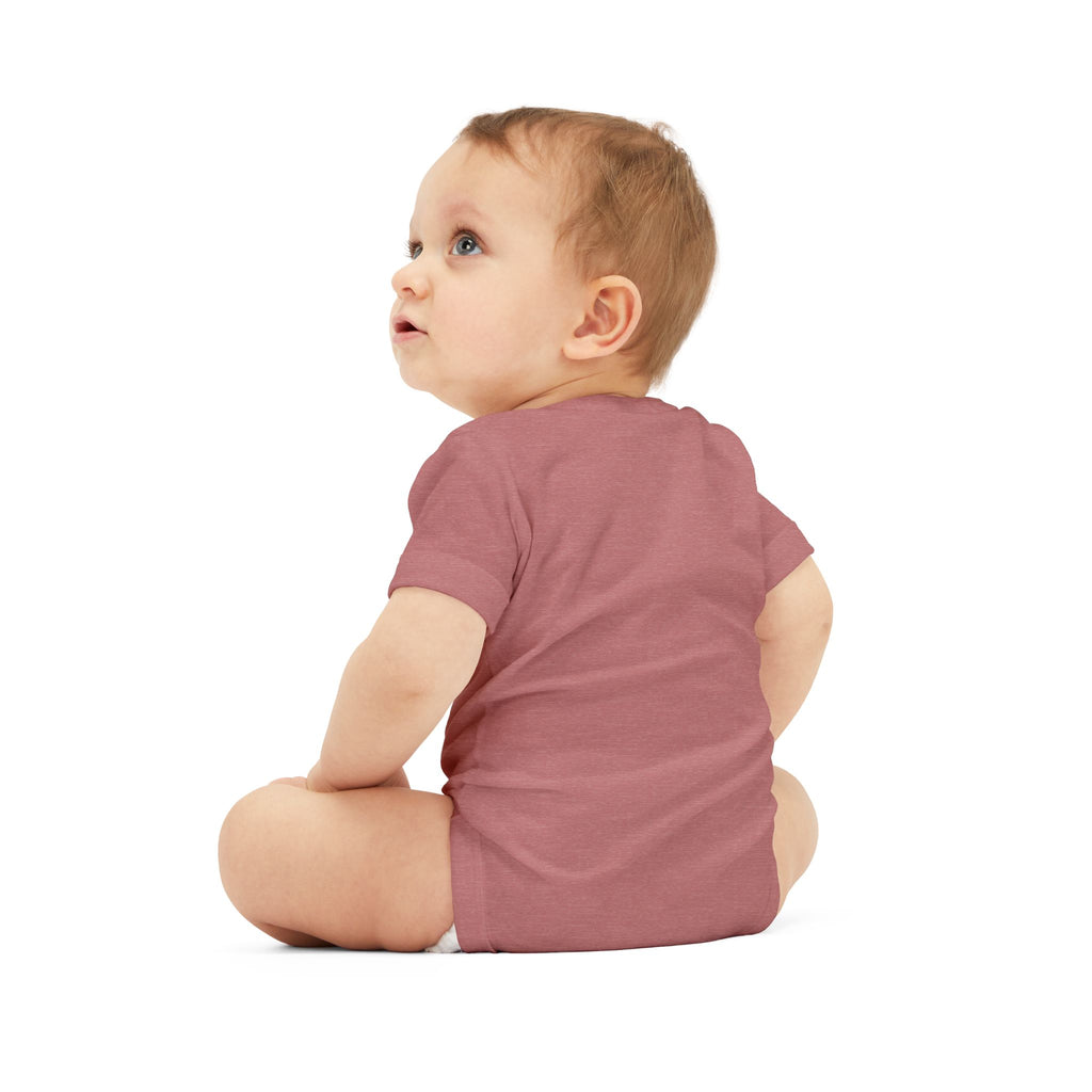 Infant Onesie with Simple Cross - Christian Baby Baptism Gift