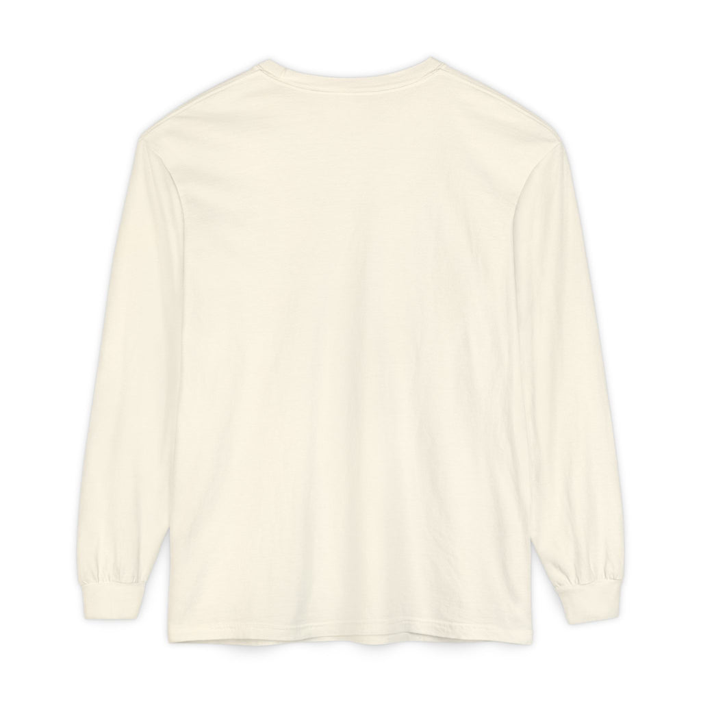 Nail Cross Long Sleeve Tee — Minimal Christian Faith Shirt
