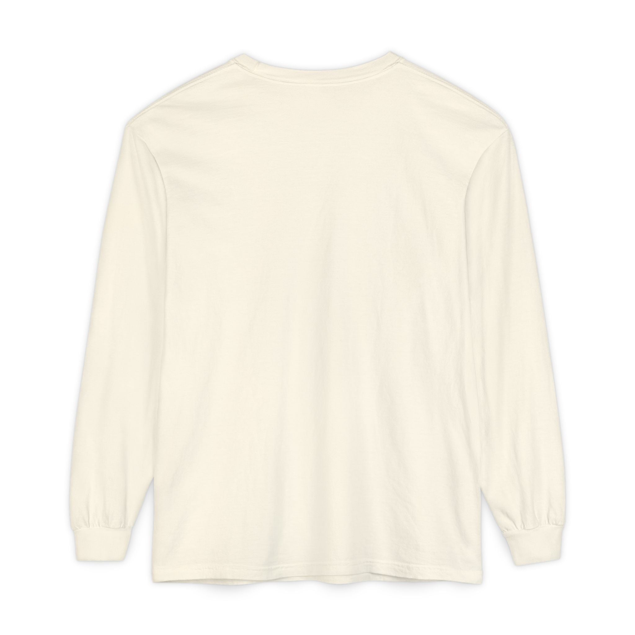 Nail Cross Long Sleeve Tee — Minimal Christian Faith Shirt