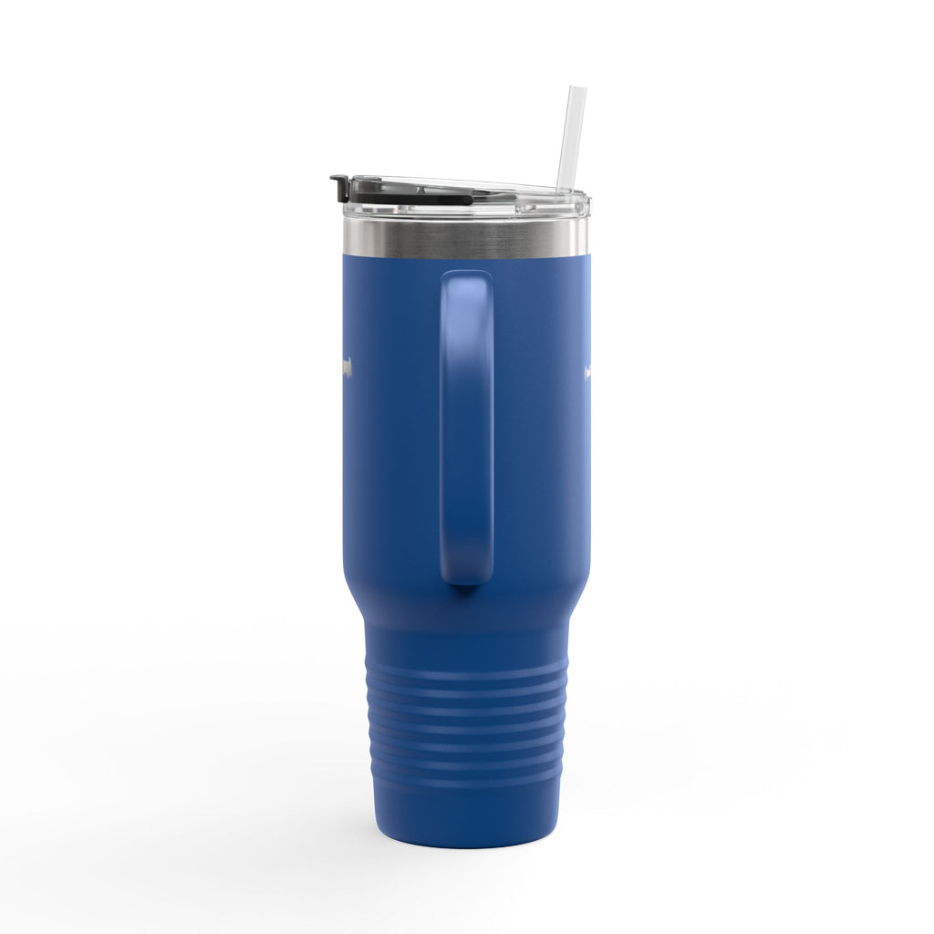 40oz Insulated Travel Tumbler with Cross - Large Christian Coffee Mug, Stainless Steel Thermal Cup