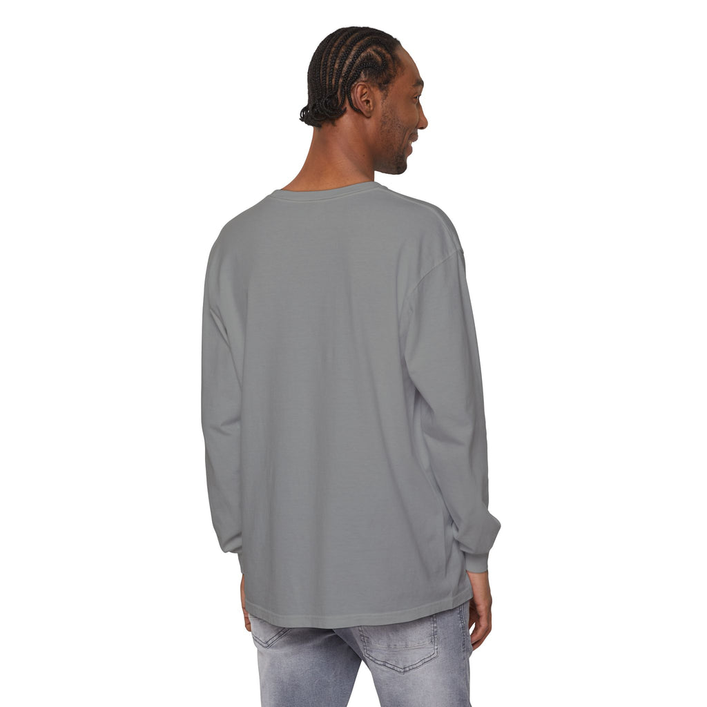 Nail Cross Long Sleeve Tee — Minimal Christian Faith Shirt