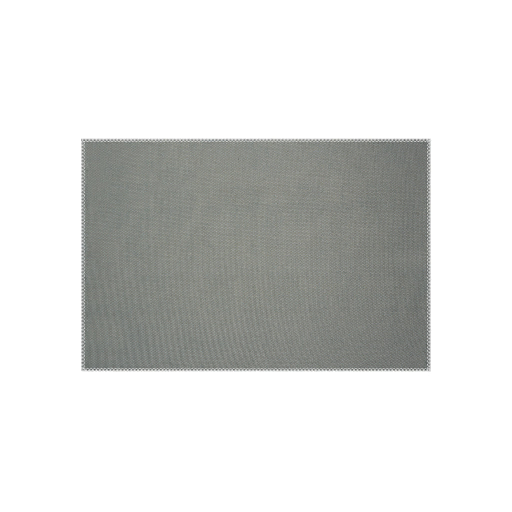 Nail Cross Outdoor Rug — Minimal Christian Patio Mat
