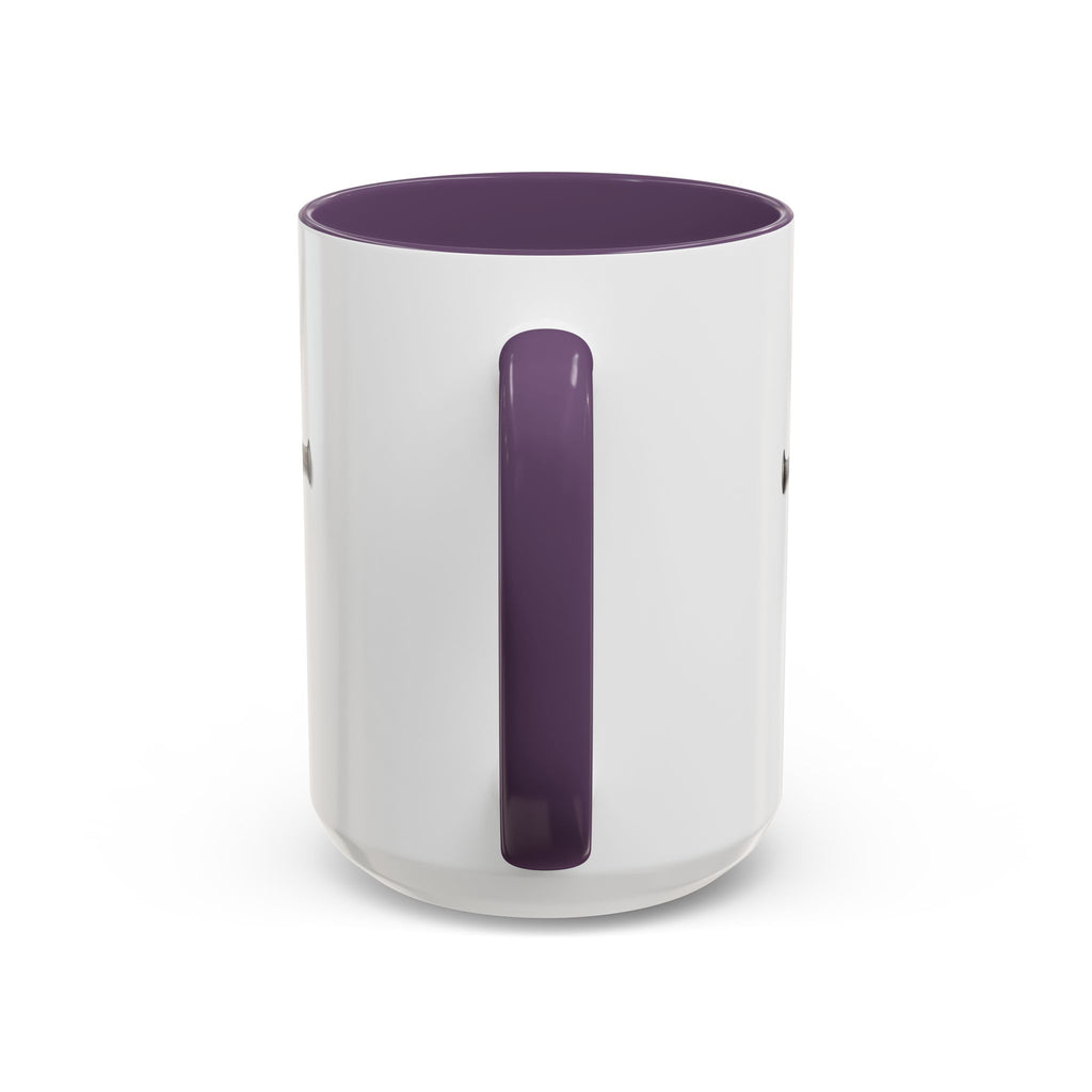 Nail Cross Accent Coffee Mug — Minimal Christian Faith 11/15oz