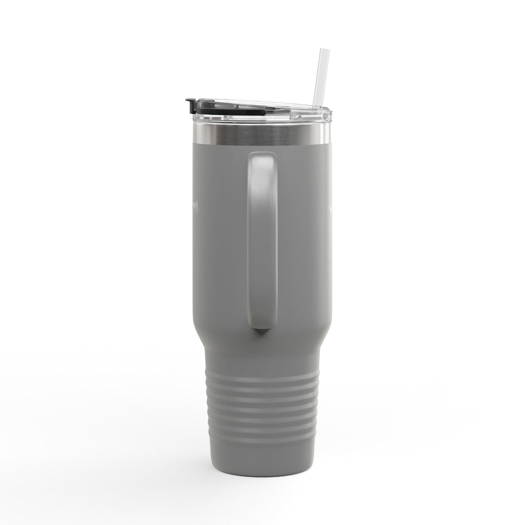 40oz Insulated Travel Tumbler with Cross - Large Christian Coffee Mug, Stainless Steel Thermal Cup