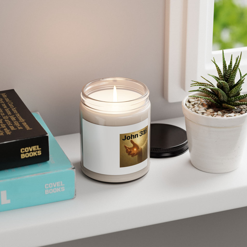 Scented Soy Candle, Christian 9oz