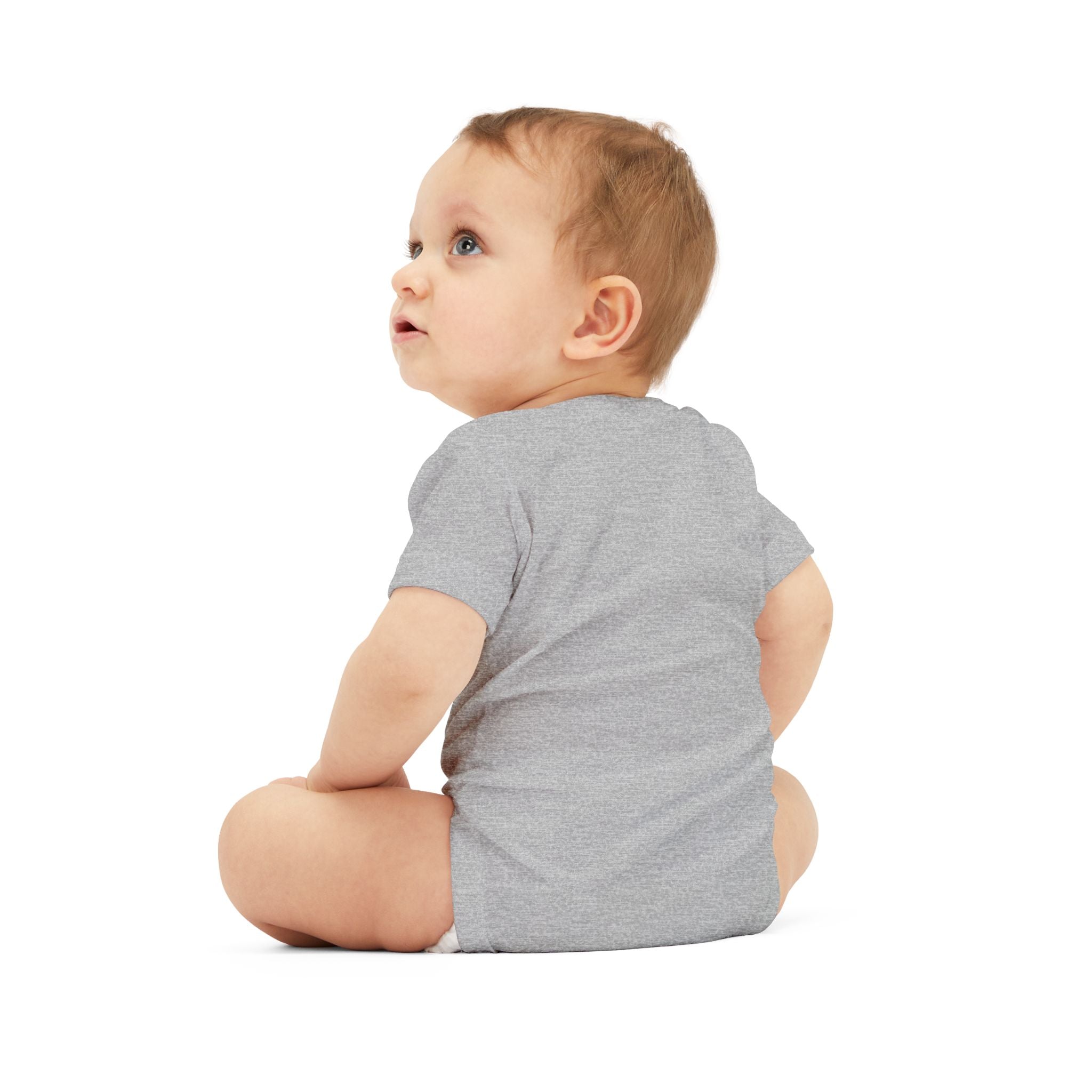 Infant Onesie with Simple Cross - Christian Baby Baptism Gift