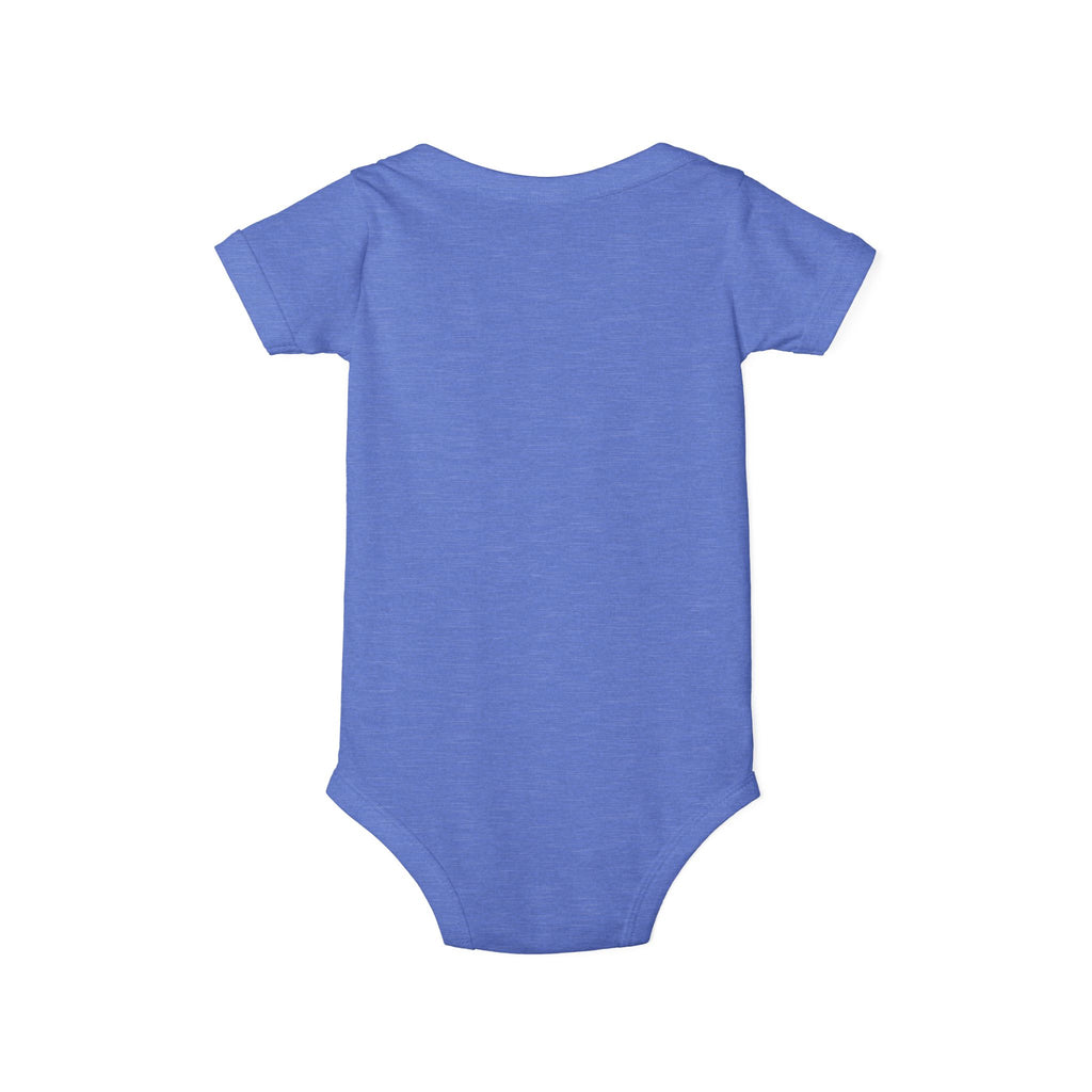 Infant Onesie with Simple Cross - Christian Baby Baptism Gift