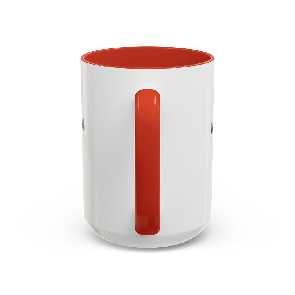 Nail Cross Accent Coffee Mug — Minimal Christian Faith 11/15oz