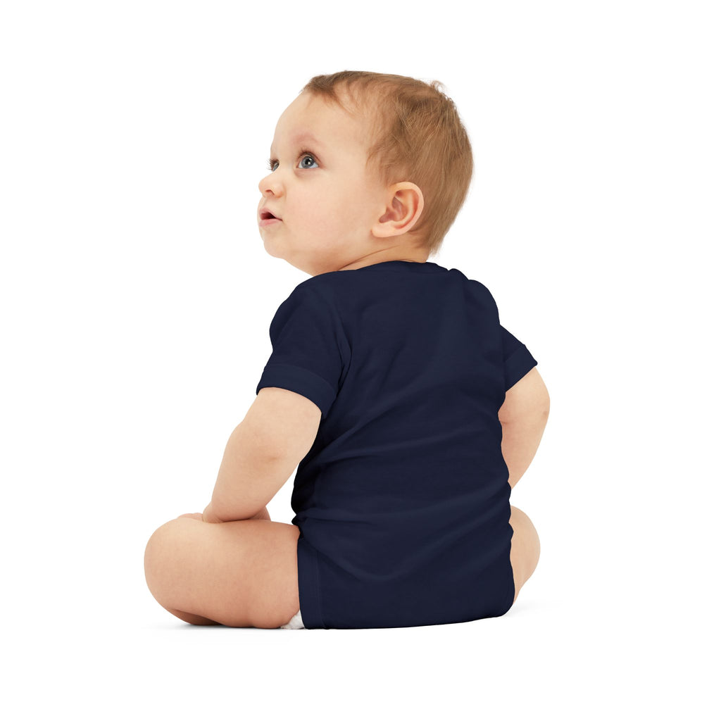 Infant Onesie with Simple Cross - Christian Baby Baptism Gift