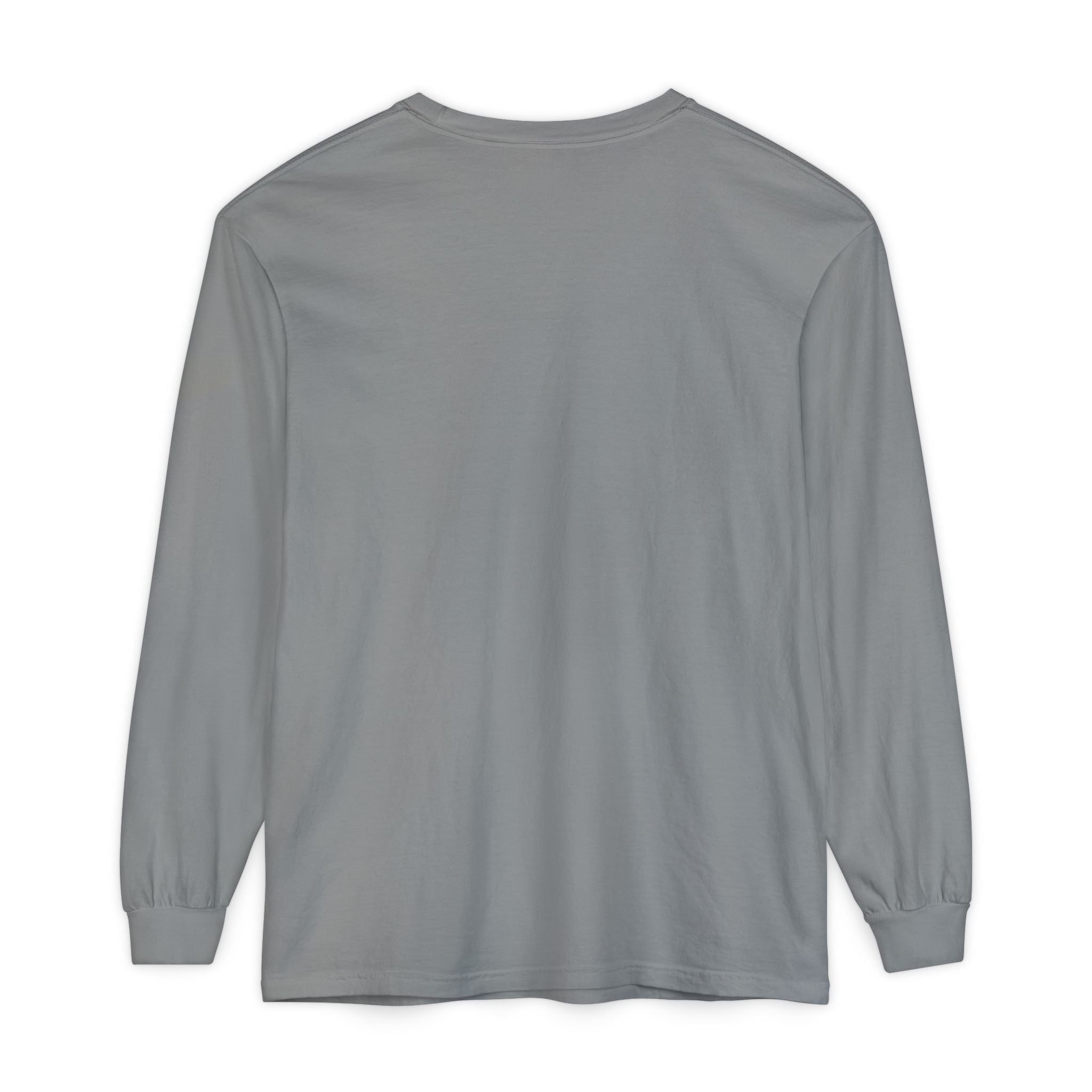 Nail Cross Long Sleeve Tee — Minimal Christian Faith Shirt