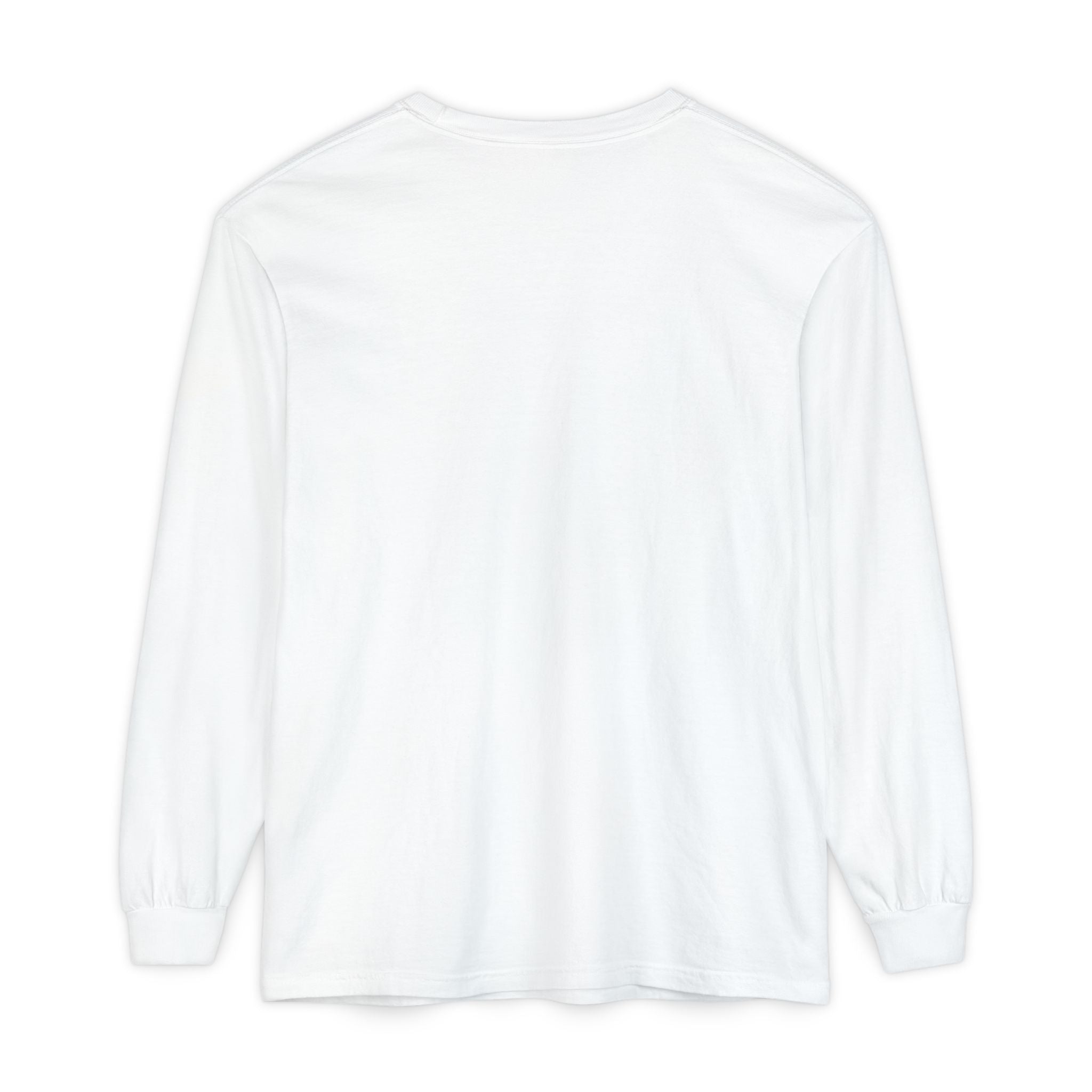 Nail Cross Long Sleeve Tee — Minimal Christian Faith Shirt