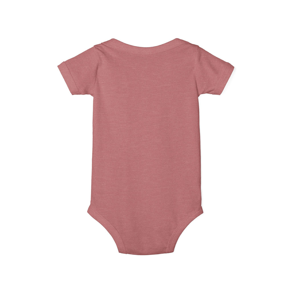 Infant Onesie with Simple Cross - Christian Baby Baptism Gift
