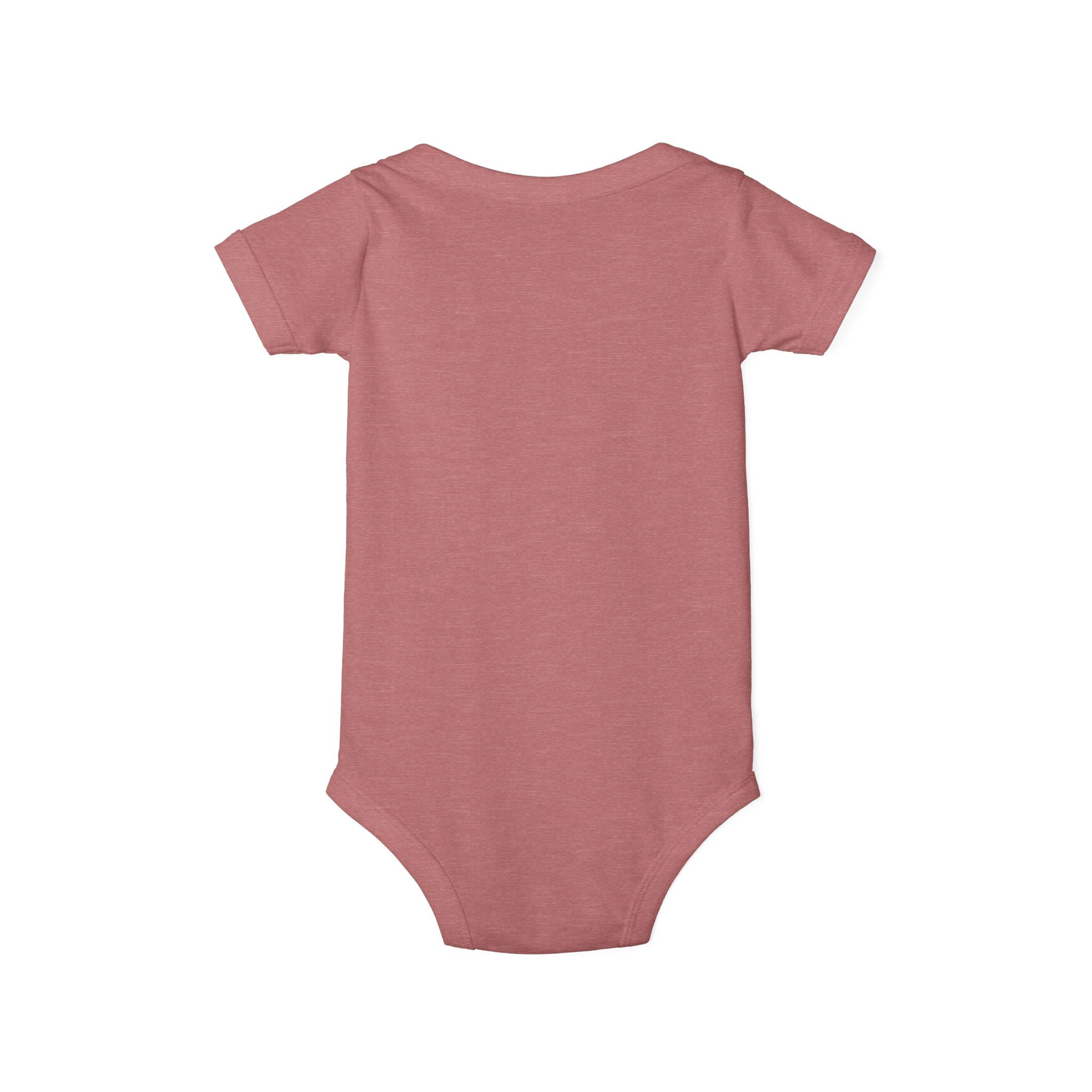 Infant Onesie with Simple Cross - Christian Baby Baptism Gift