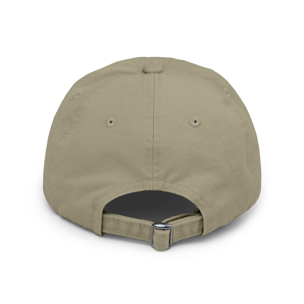 Distressed Black Cap with Silver Cross Embroidery — Faith-Inspired Baseball Hat
