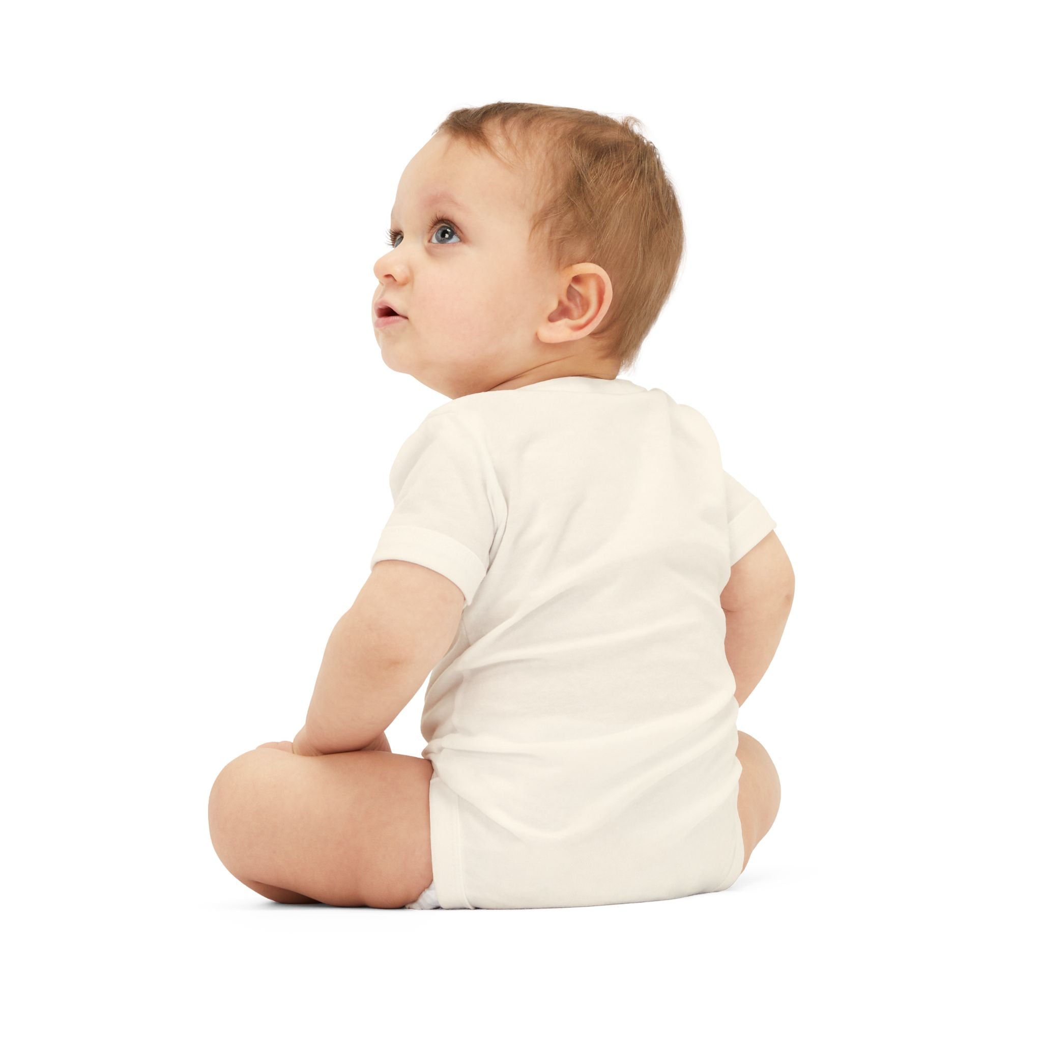 Infant Onesie with Simple Cross - Christian Baby Baptism Gift
