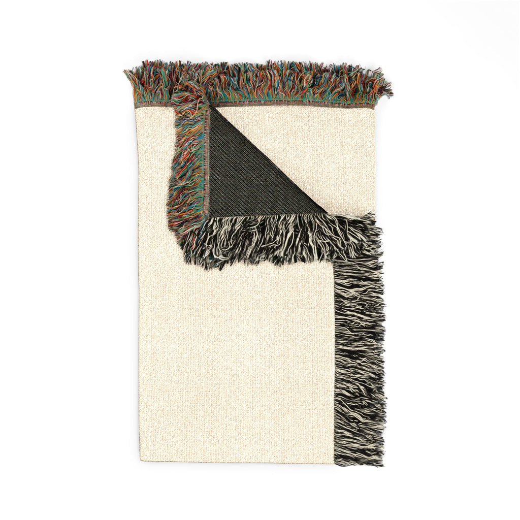 Hebrew Name Woven Blanket — 'Yeshua' Prayer Throw