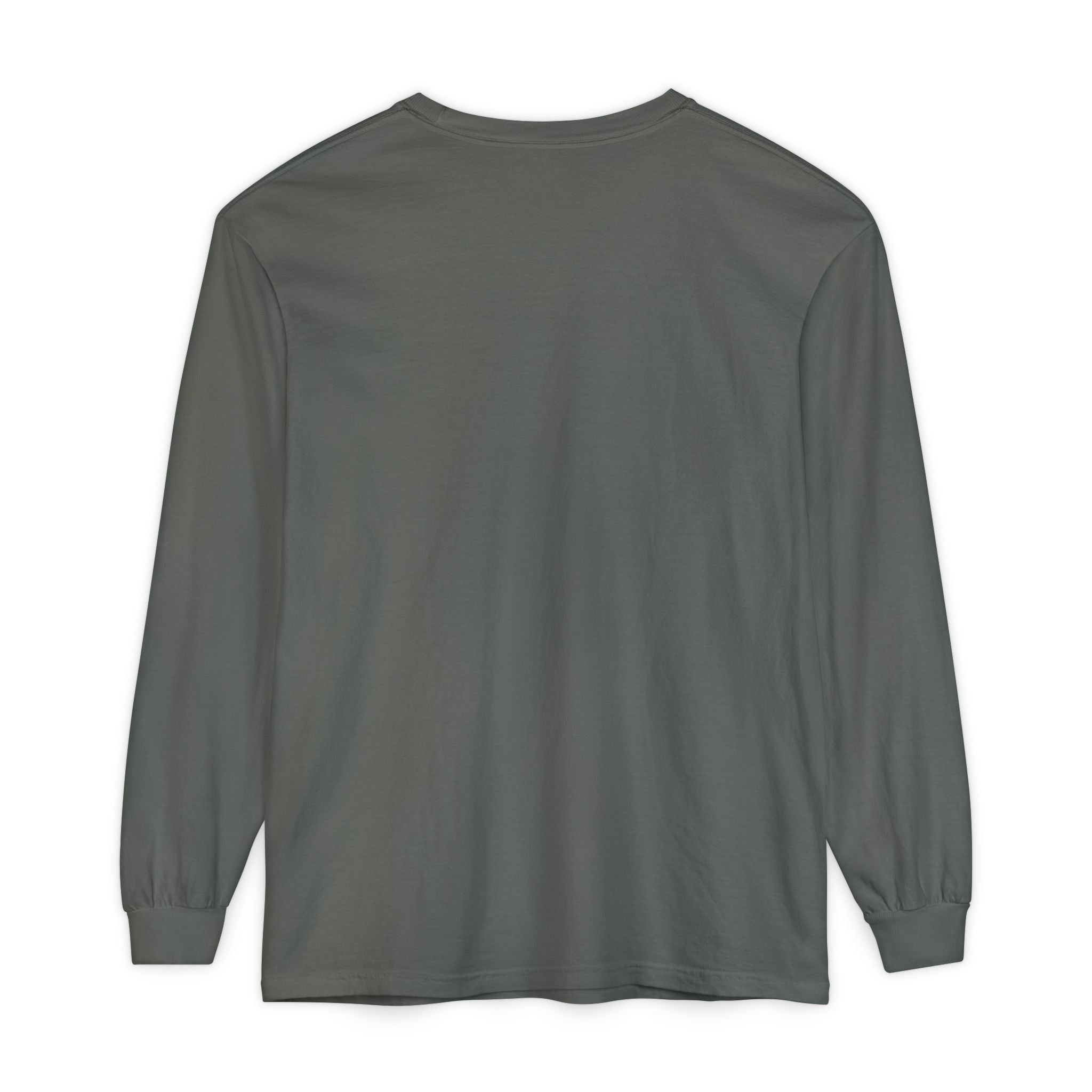 Nail Cross Long Sleeve Tee — Minimal Christian Faith Shirt