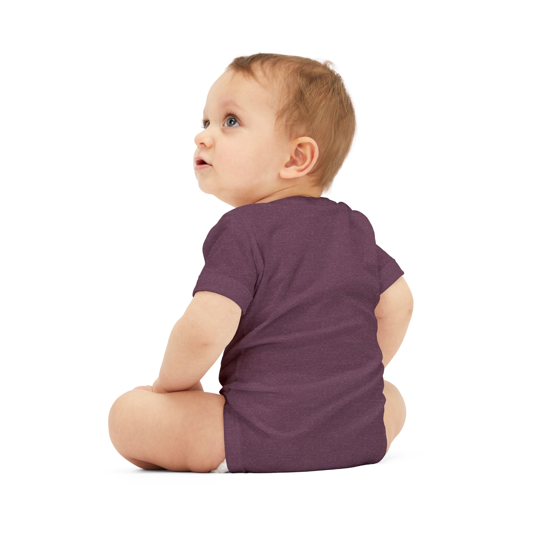Infant Onesie with Simple Cross - Christian Baby Baptism Gift