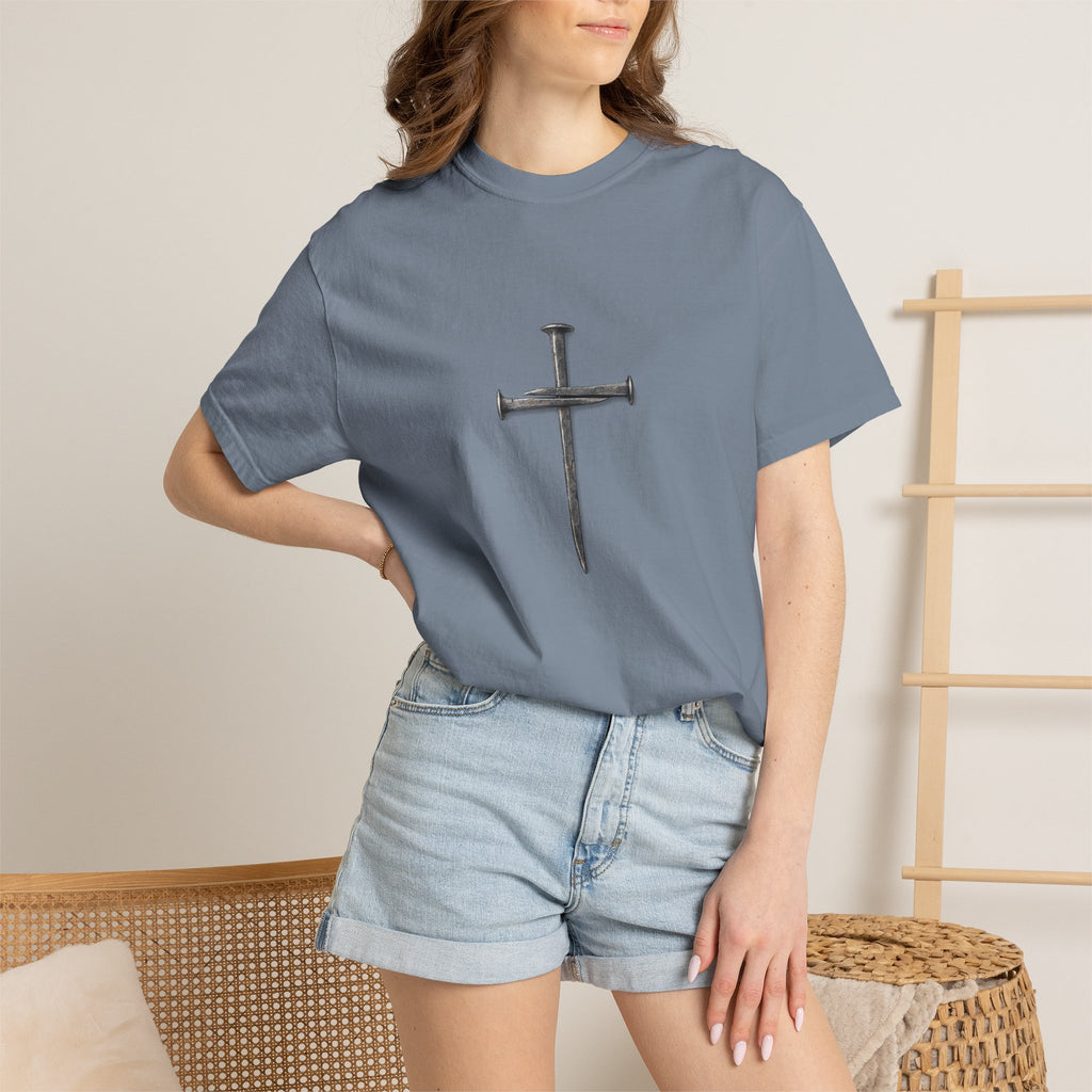 Nail Cross Graphic T-Shirt
