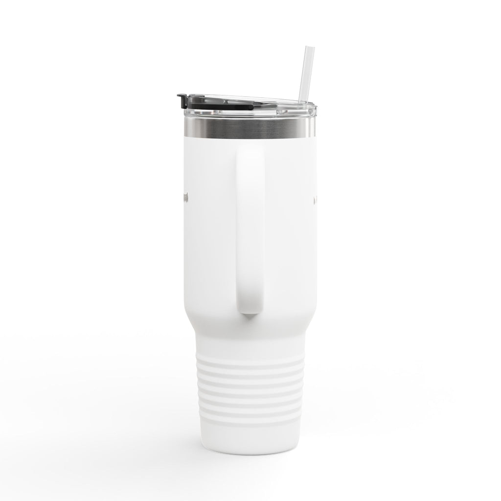 40oz Insulated Travel Tumbler with Cross - Large Christian Coffee Mug, Stainless Steel Thermal Cup