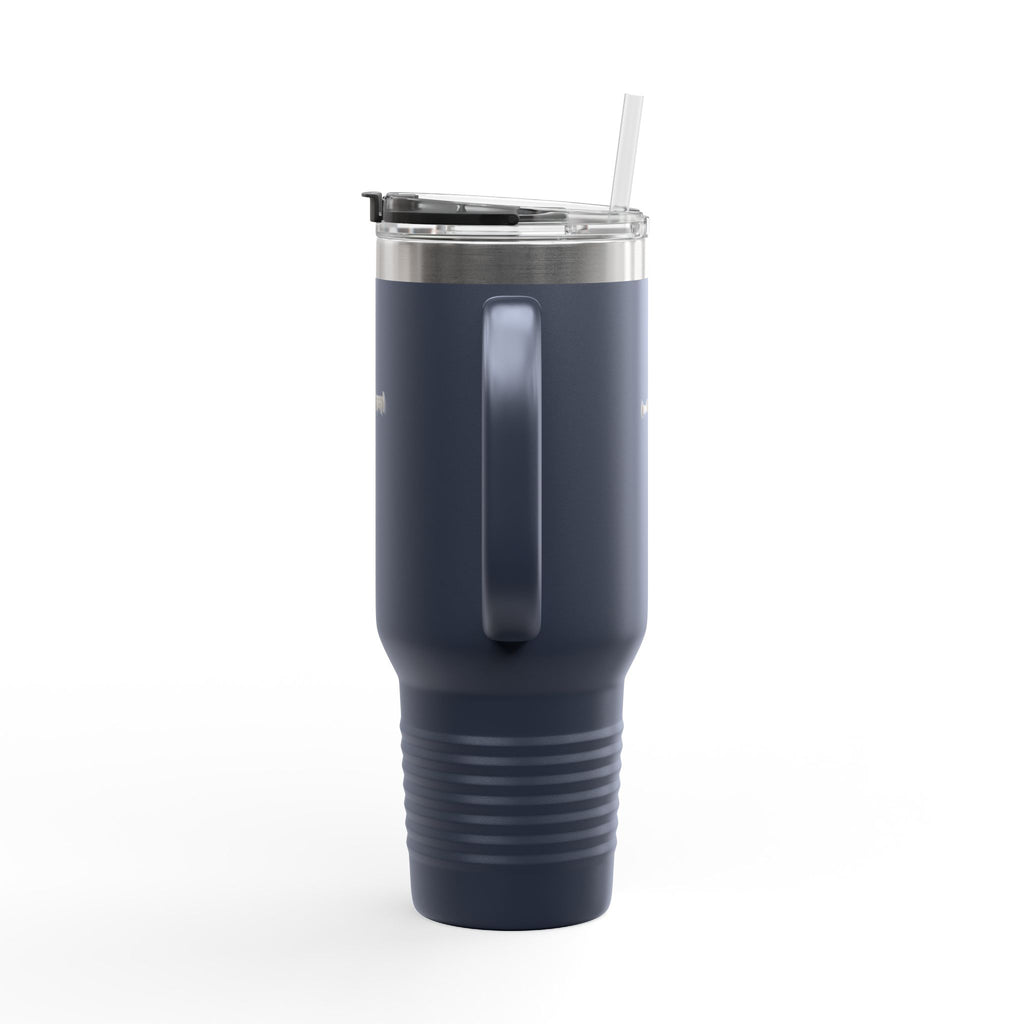 40oz Insulated Travel Tumbler with Cross - Large Christian Coffee Mug, Stainless Steel Thermal Cup