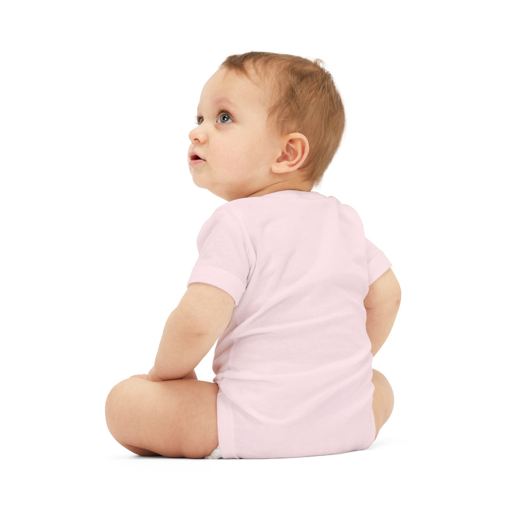 Infant Onesie with Simple Cross - Christian Baby Baptism Gift