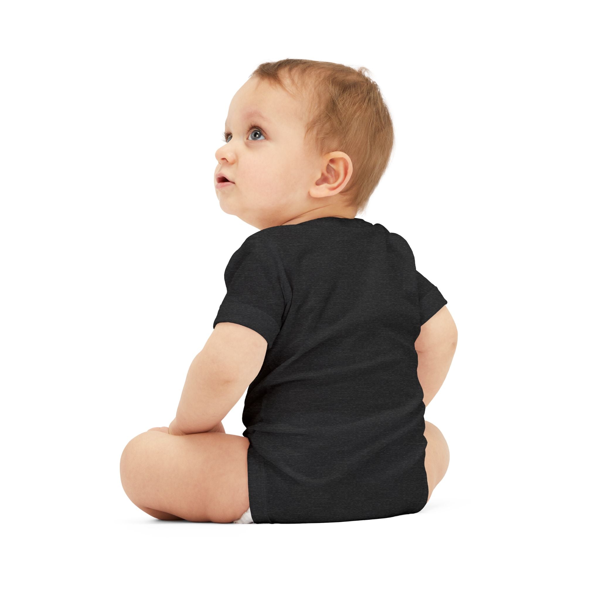 Infant Onesie with Simple Cross - Christian Baby Baptism Gift