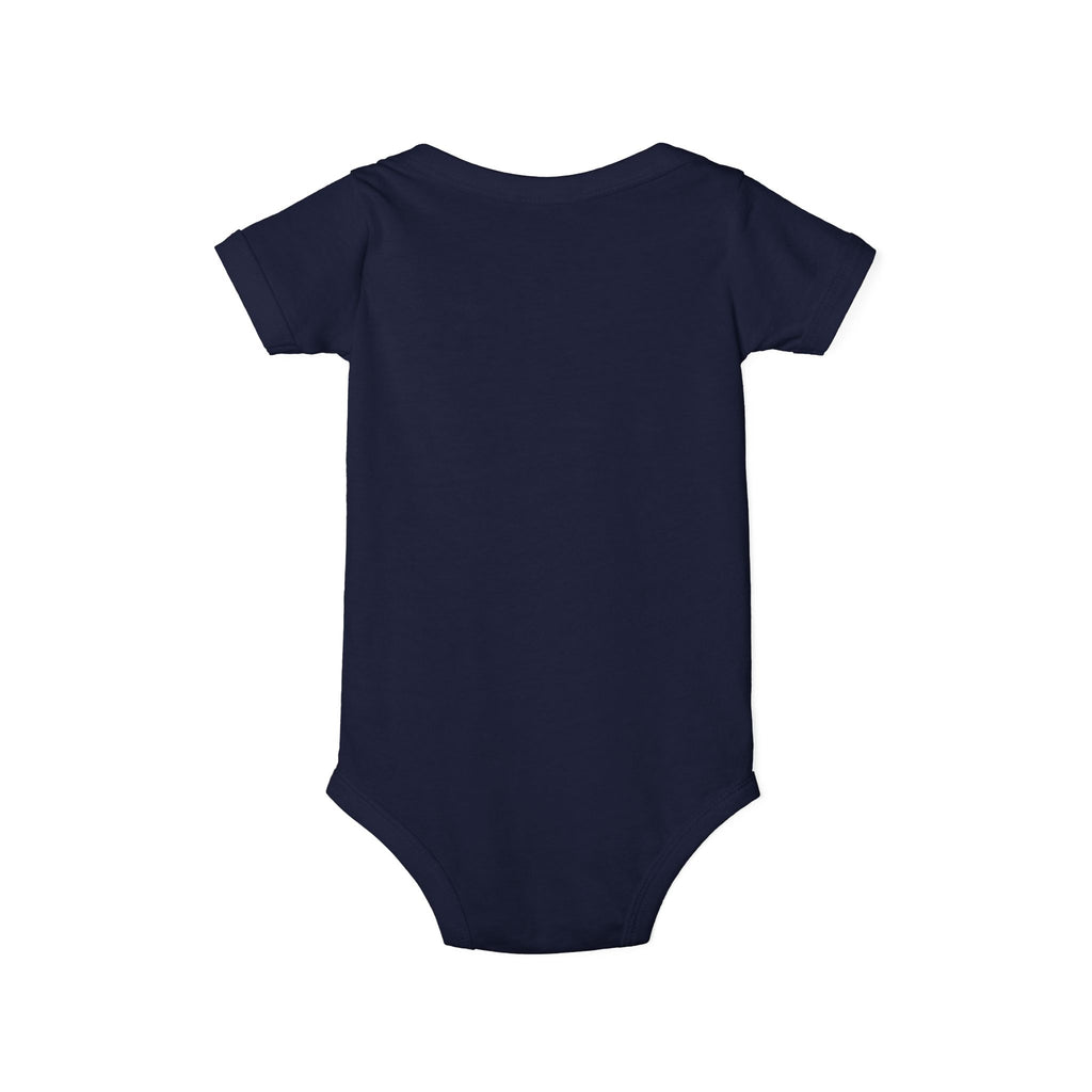 Infant Onesie with Simple Cross - Christian Baby Baptism Gift