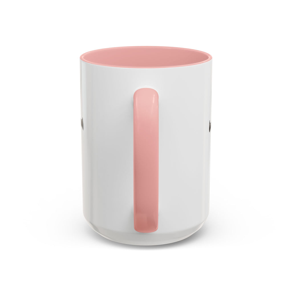 Nail Cross Accent Coffee Mug — Minimal Christian Faith 11/15oz