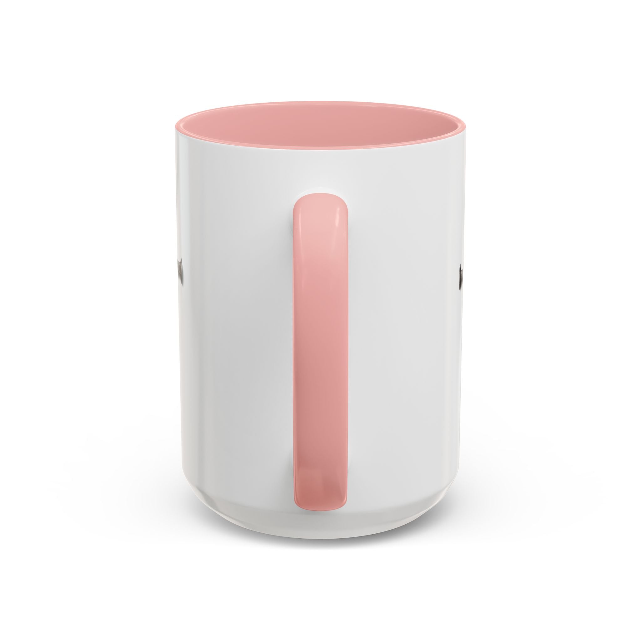 Nail Cross Accent Coffee Mug — Minimal Christian Faith 11/15oz