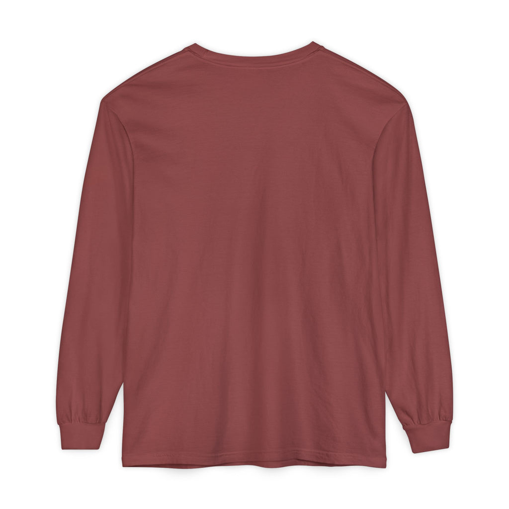 Nail Cross Long Sleeve Tee — Minimal Christian Faith Shirt