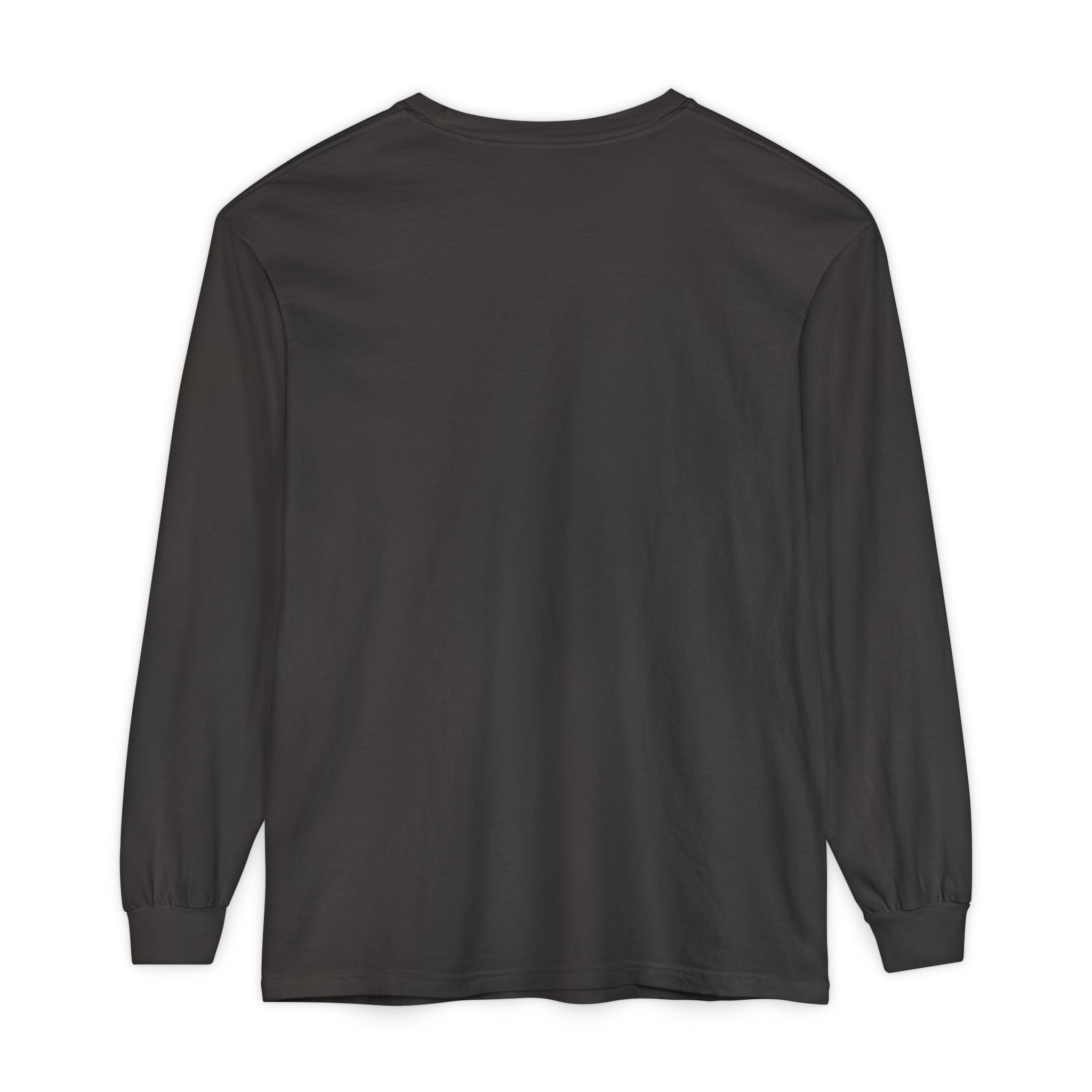 Nail Cross Long Sleeve Tee — Minimal Christian Faith Shirt