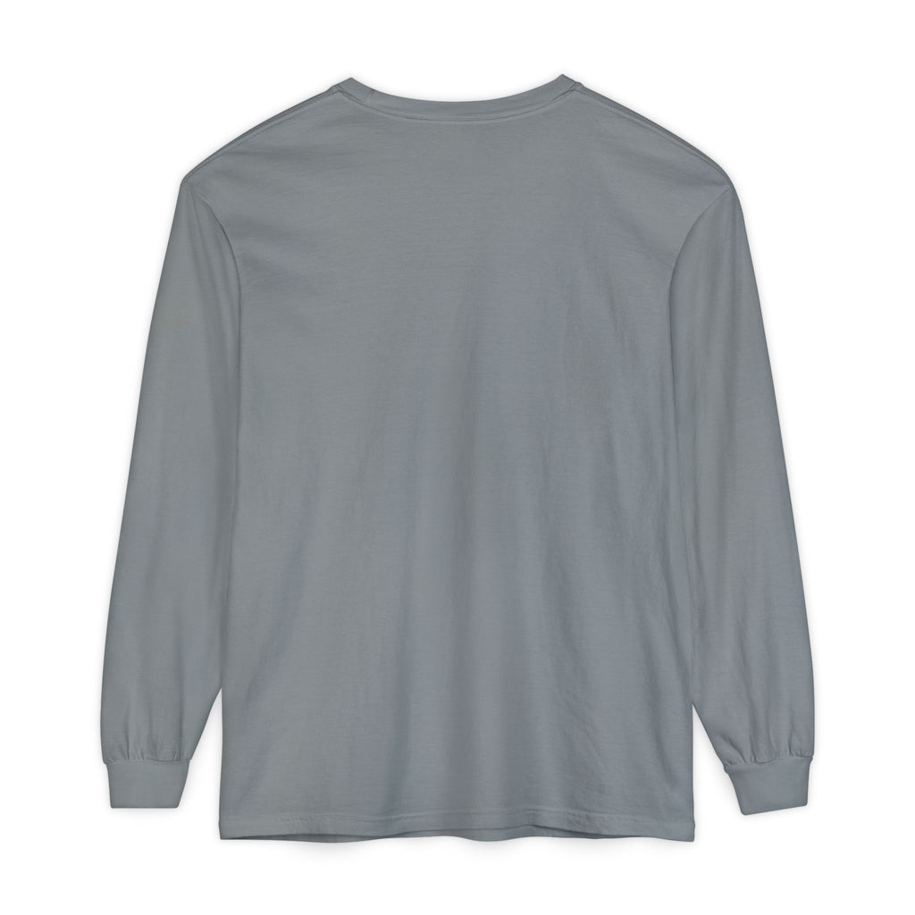 Nail Cross Long Sleeve Tee — Minimal Christian Faith Shirt
