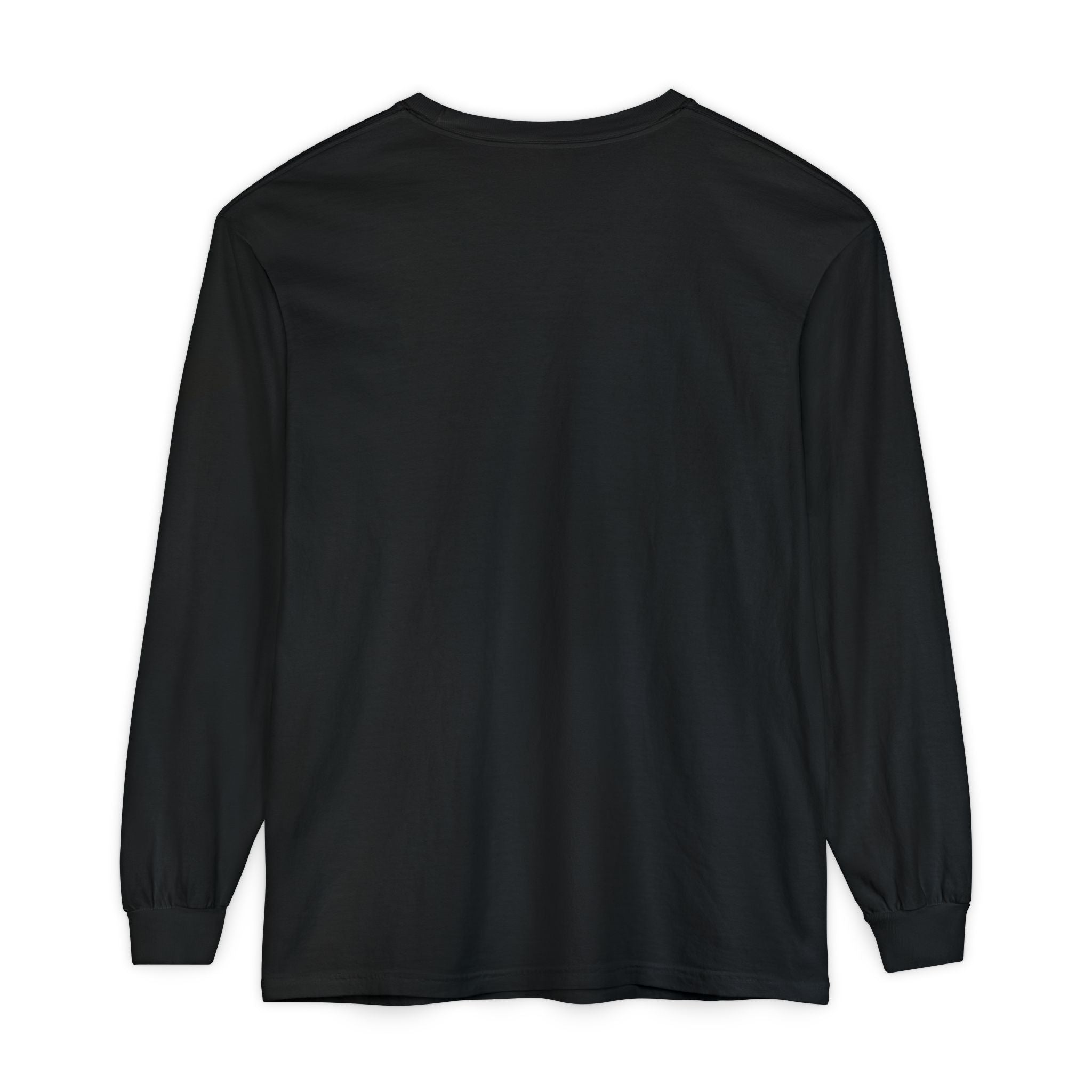 Nail Cross Long Sleeve Tee — Minimal Christian Faith Shirt