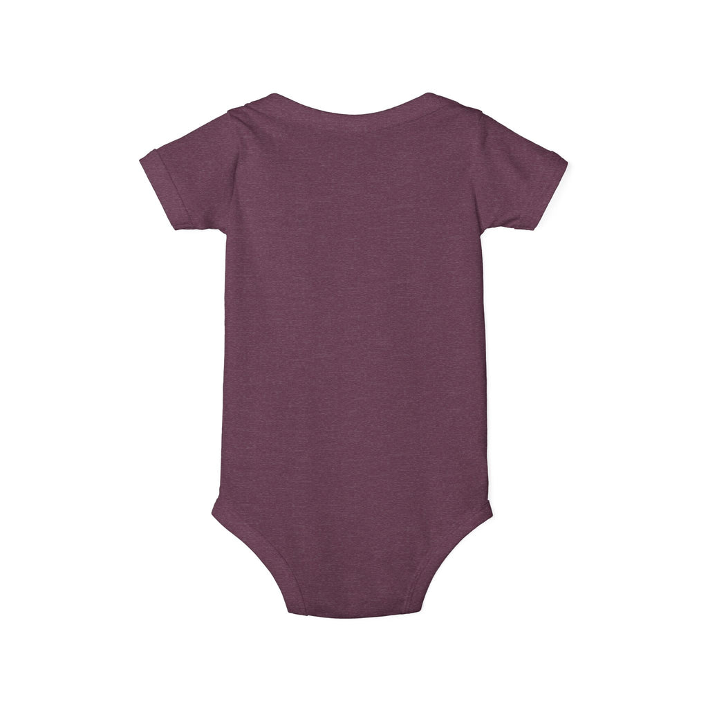 Infant Onesie with Simple Cross - Christian Baby Baptism Gift