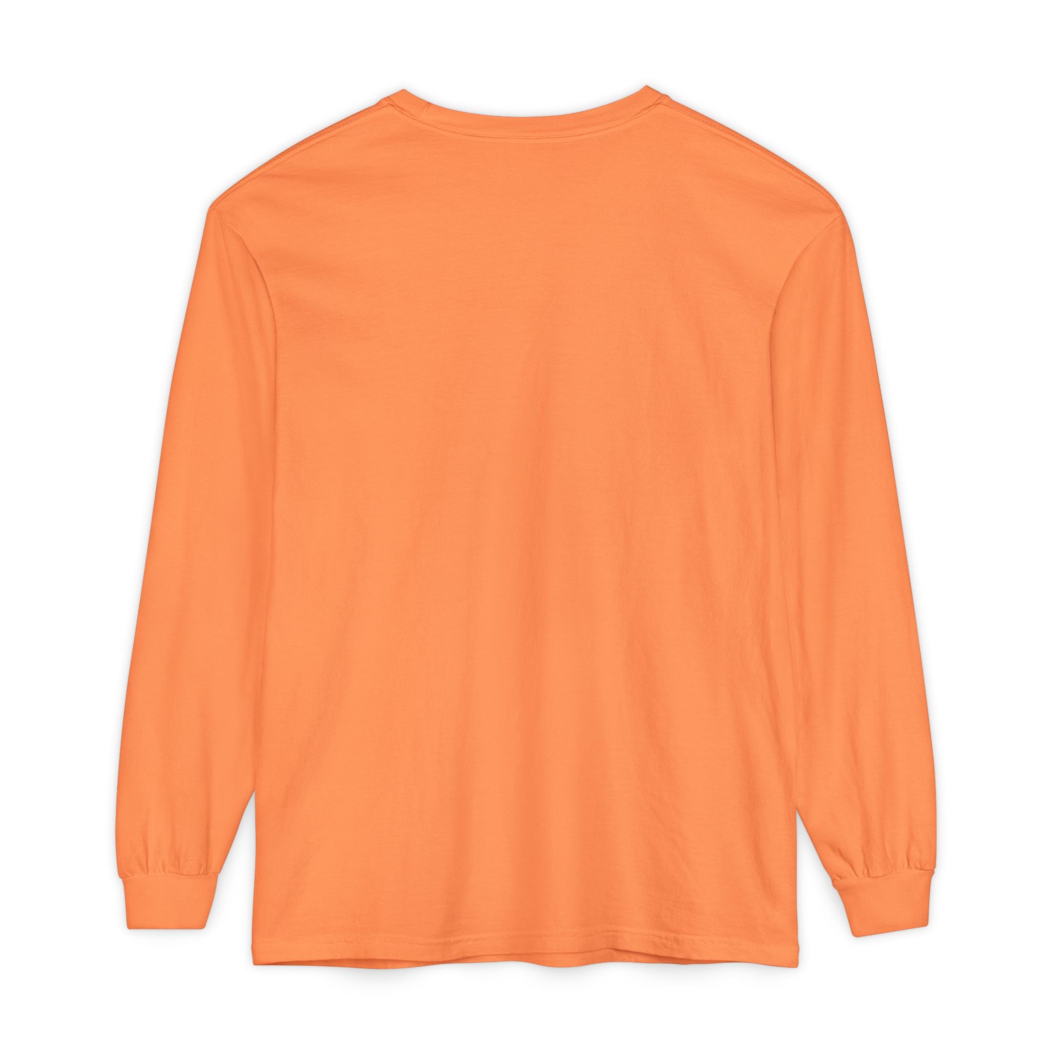 Nail Cross Long Sleeve Tee — Minimal Christian Faith Shirt