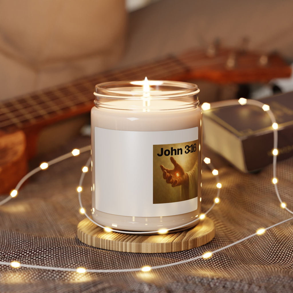 Scented Soy Candle, Christian 9oz