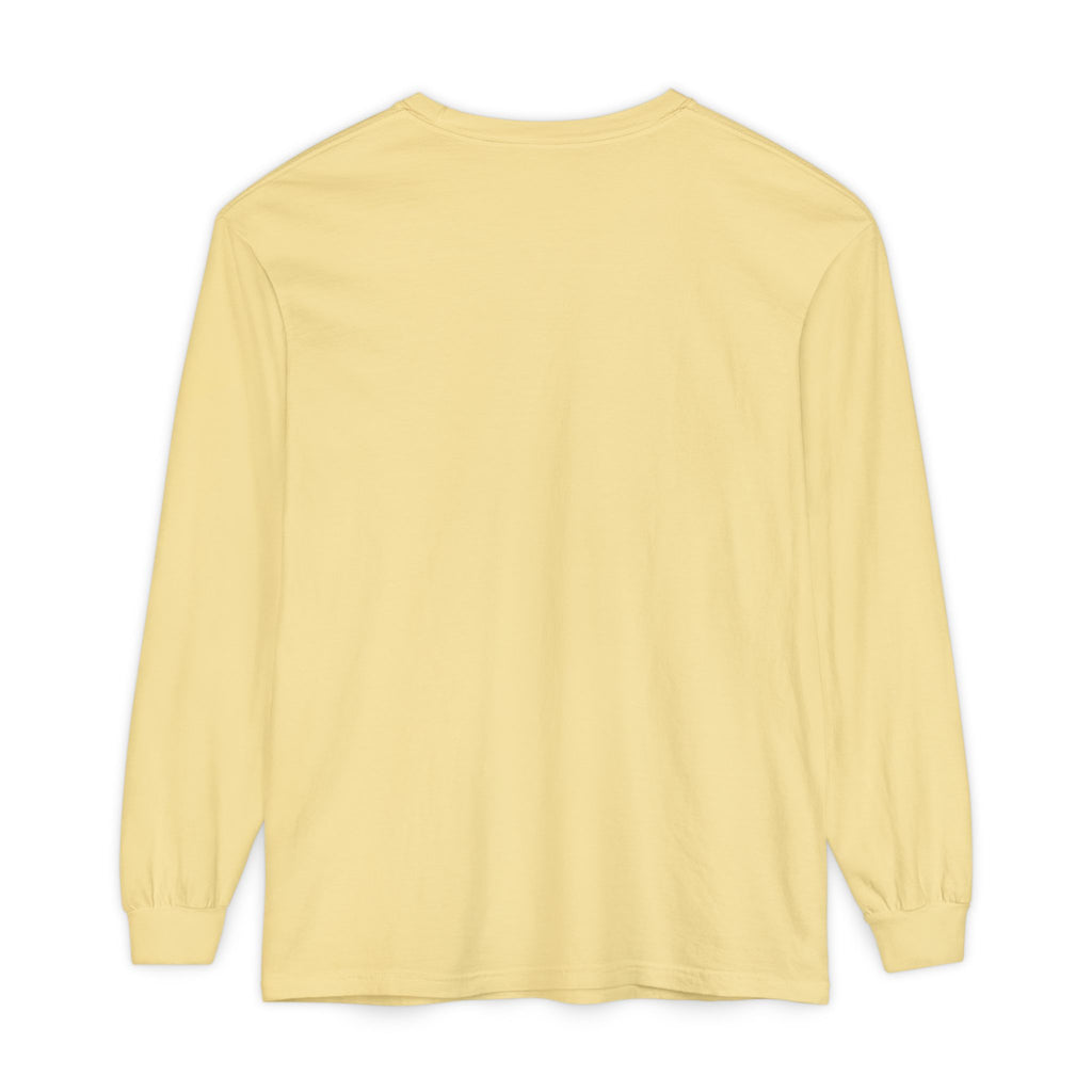 Nail Cross Long Sleeve Tee — Minimal Christian Faith Shirt