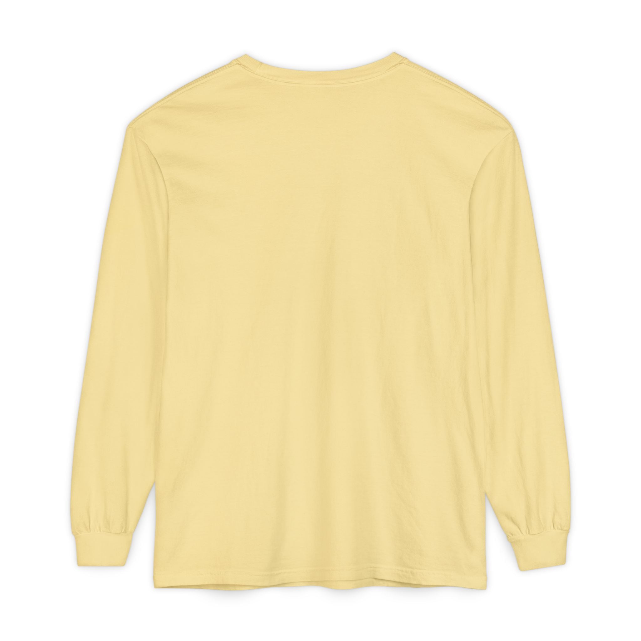 Nail Cross Long Sleeve Tee — Minimal Christian Faith Shirt
