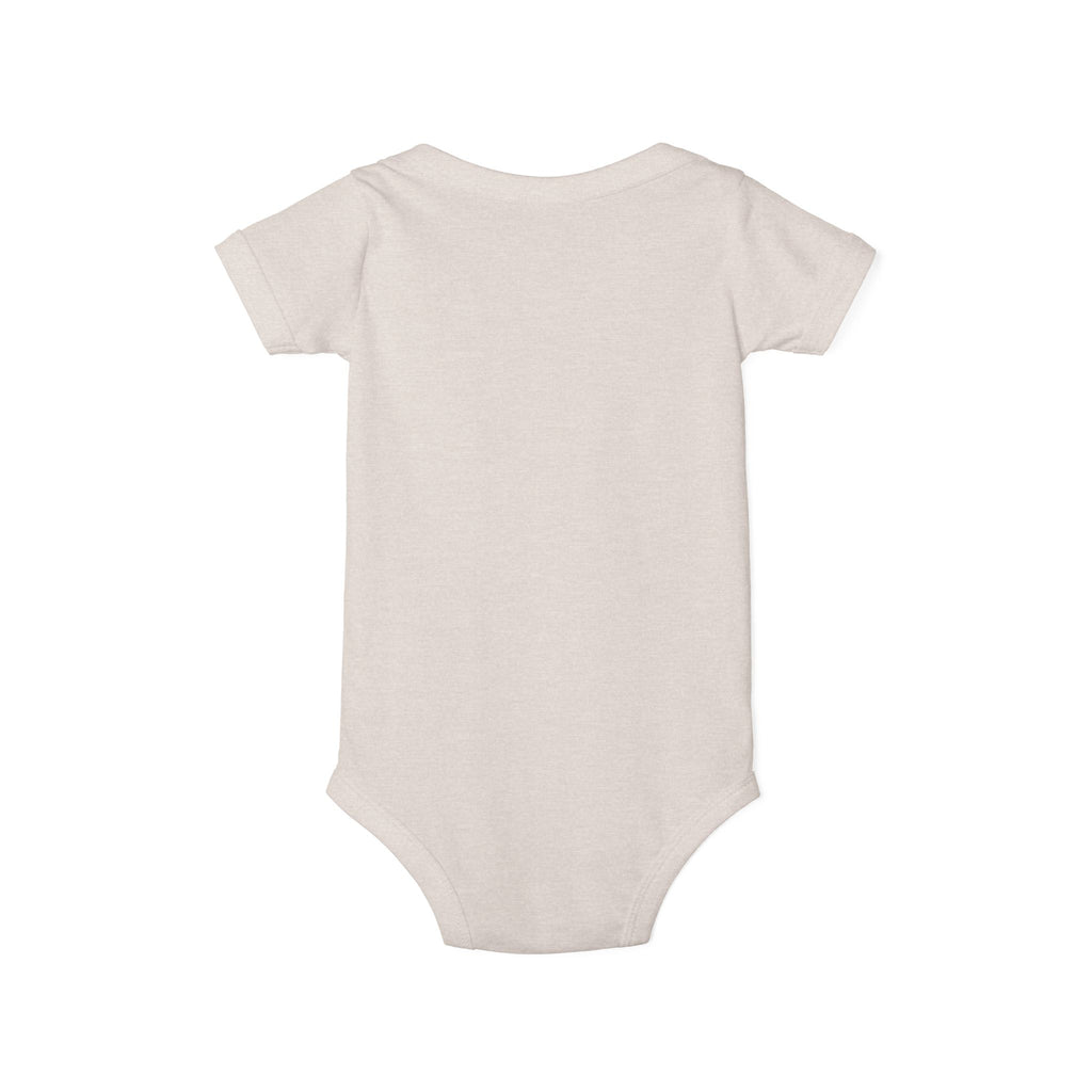 Infant Onesie with Simple Cross - Christian Baby Baptism Gift