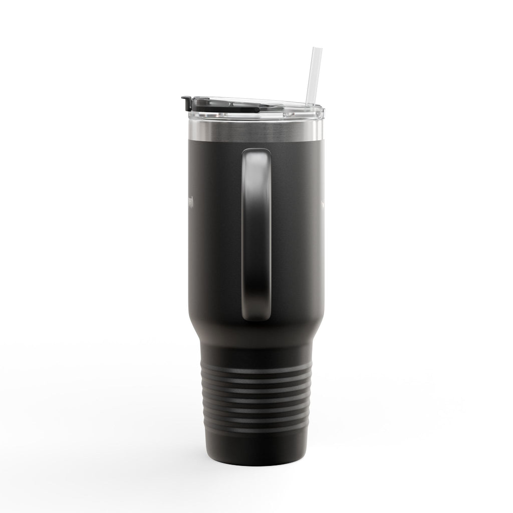40oz Insulated Travel Tumbler with Cross - Large Christian Coffee Mug, Stainless Steel Thermal Cup