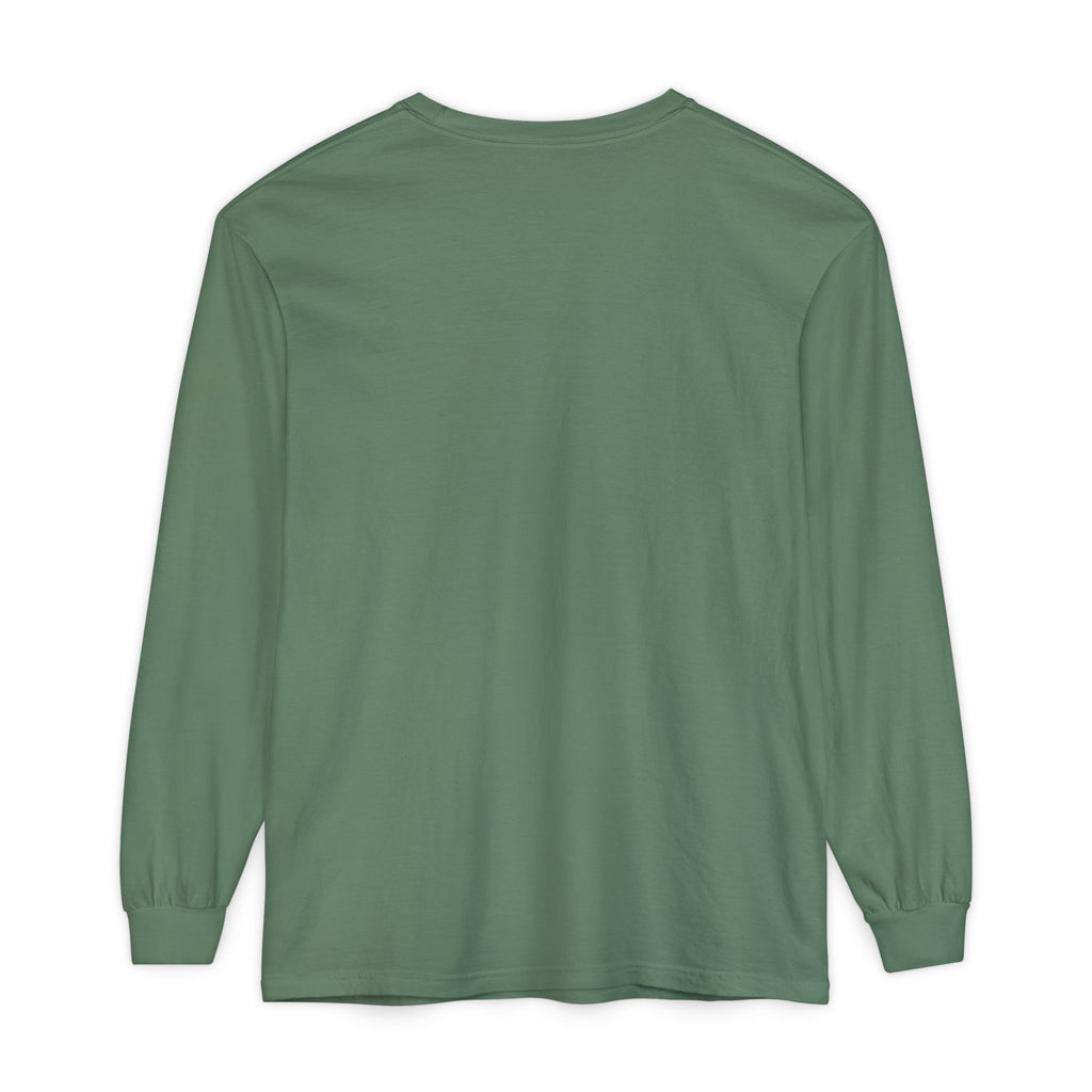 Nail Cross Long Sleeve Tee — Minimal Christian Faith Shirt