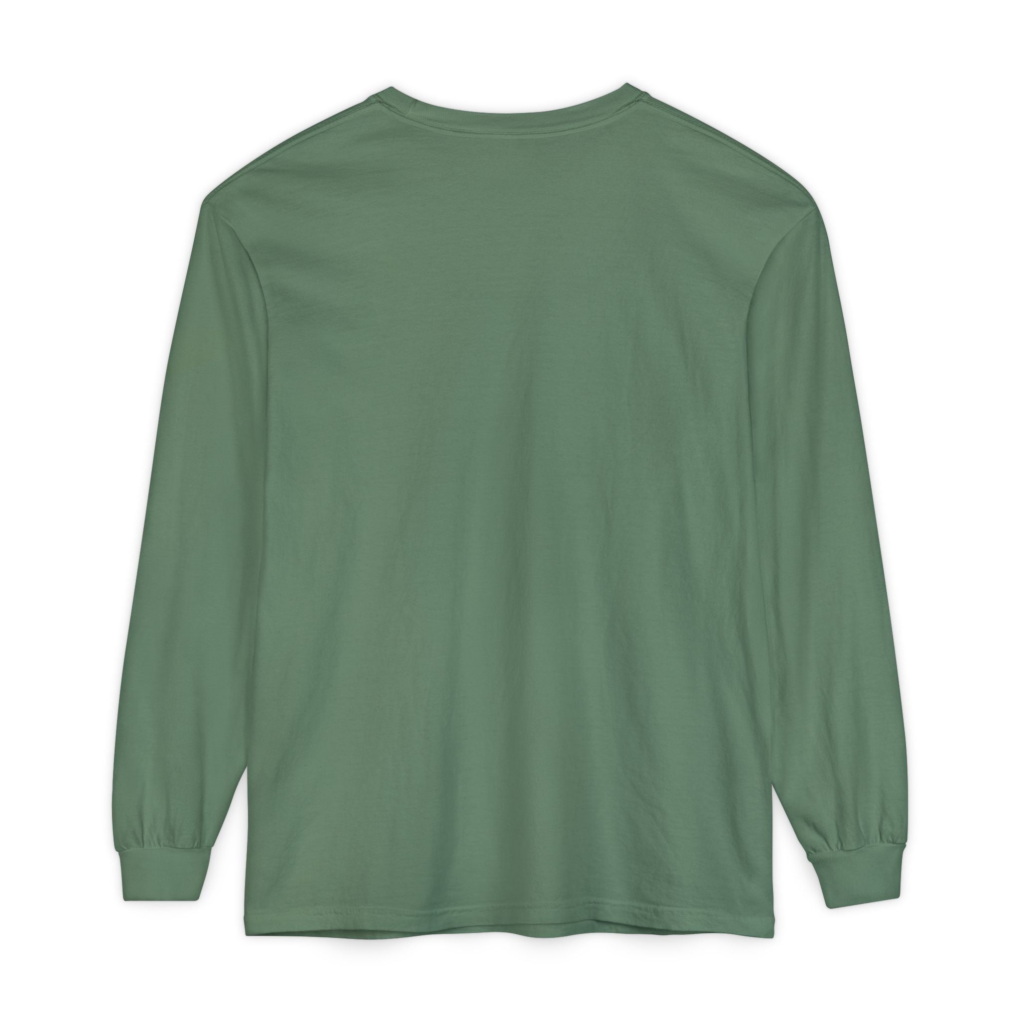 Nail Cross Long Sleeve Tee — Minimal Christian Faith Shirt